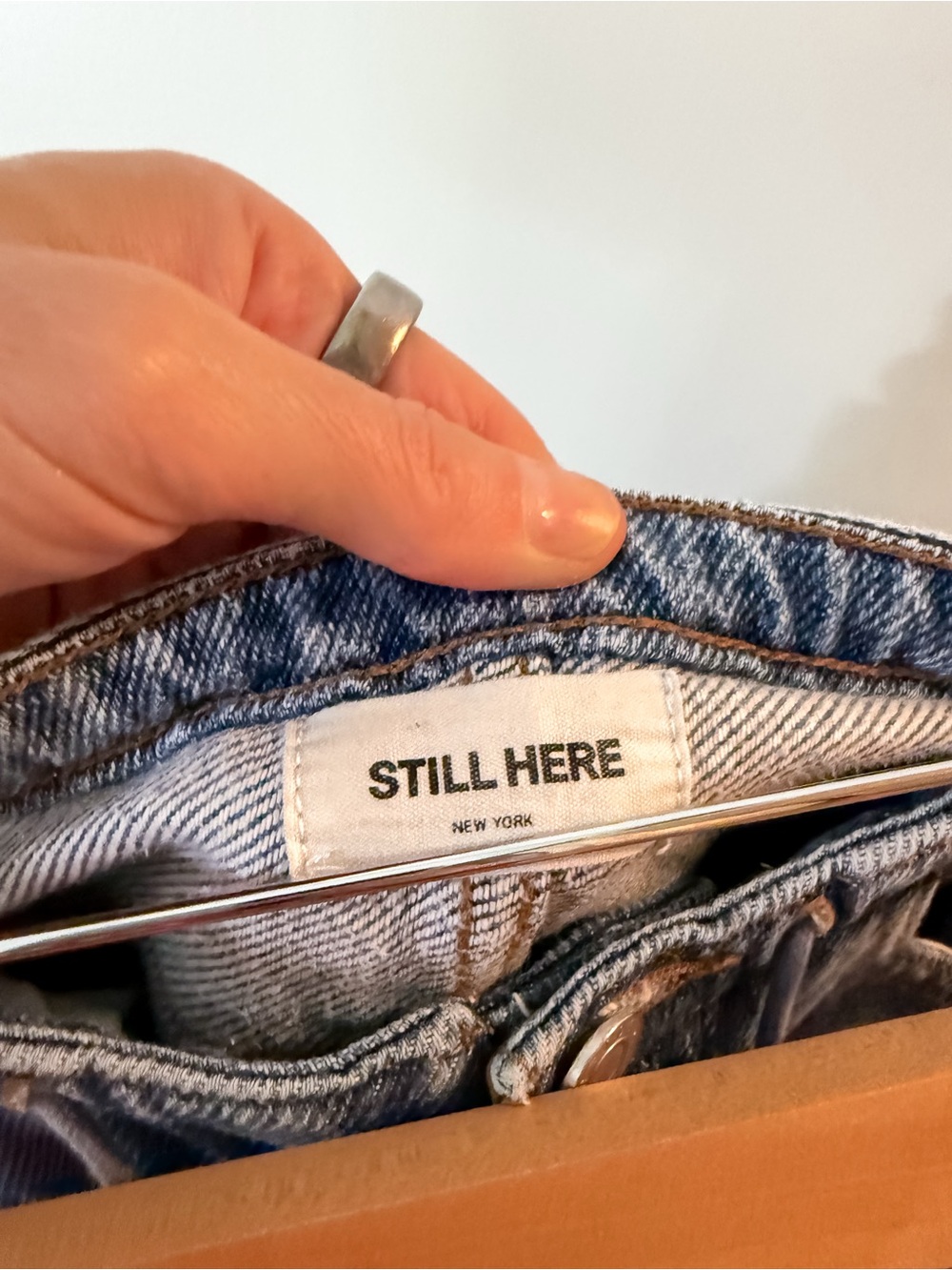 STILL HERE Cool Jean Classic Blue Size 22 - Picture 3 of 8